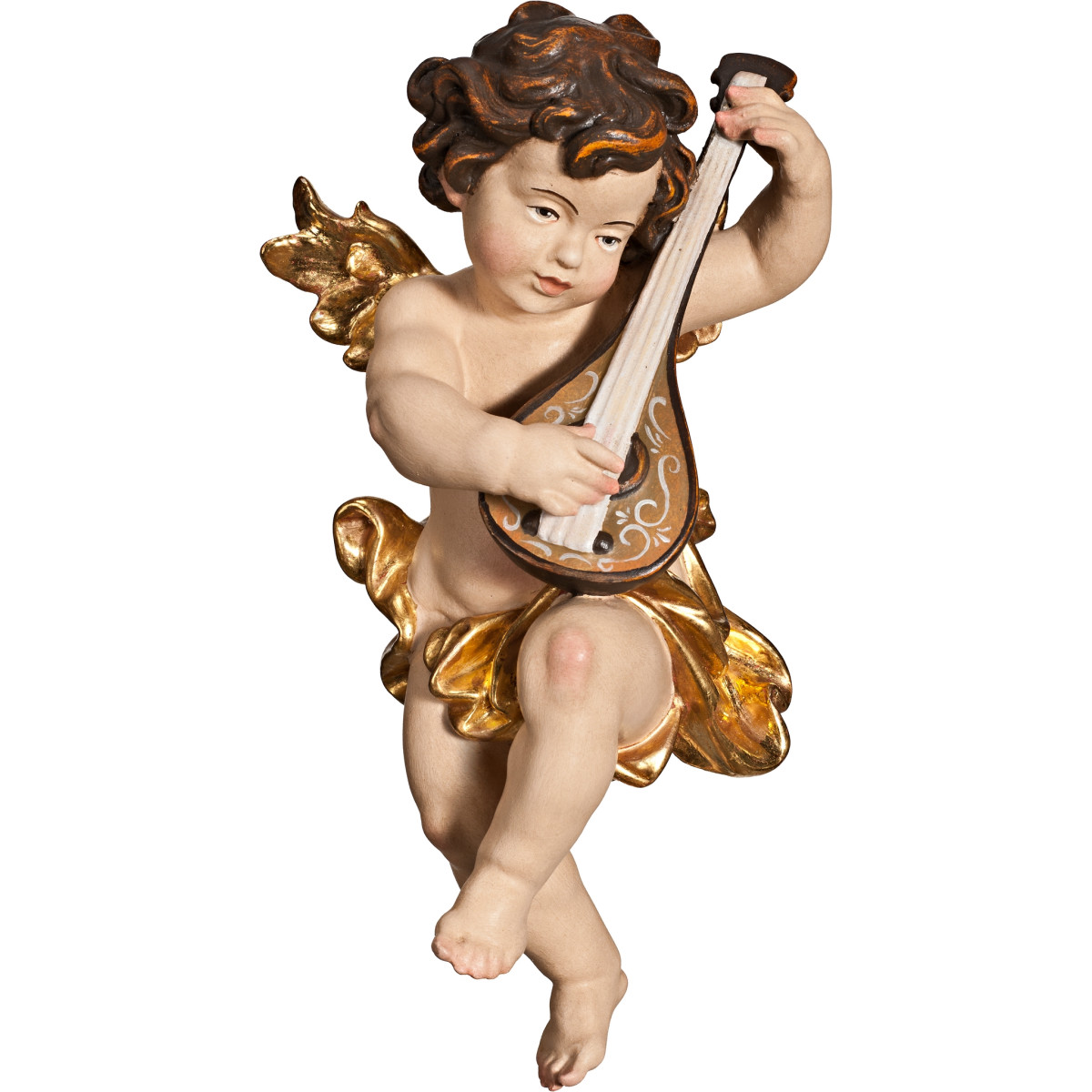 Ángel Bergland con mandolina